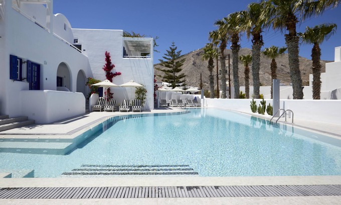 Perissa Hotel | Kouros Village Hotel - Adults Only