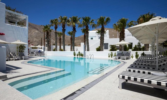 Perissa Hotel | Kouros Village Hotel - Adults Only