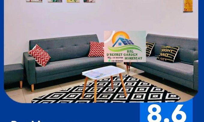 Setia Tropika Apartamento | KSL D'SECRET GARDEN HOMESTAY