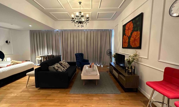 Kuala Lumpur City Centre Condominio | Acogedor estudio en Kuala Lumpur con jardín en la azotea