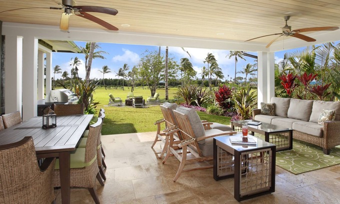 Poipu Casa | Kukui'ula Makai Cottages # 53: ubicación de Central AC y Great Central Poipu