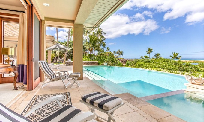 Kaupulehu Casa | Kumukehu 15 – Best Location & Ocean Views | Onsite Staff & Daily Housekeeping