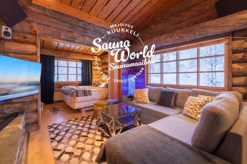 Saariselka Apartamento | Kuukkeli Log Houses Teerenpesä - Superior Suite A49