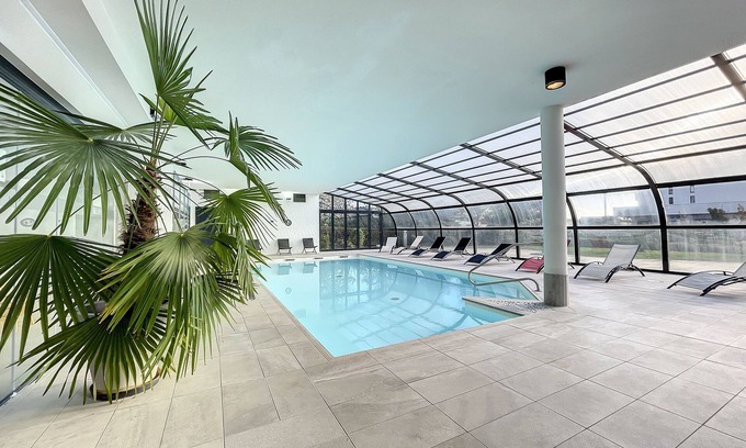 Dives-sur-Mer Apartamento | Kyriad Prestige Residence & Spa Cabourg - Dives-sur-Mer