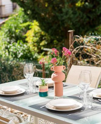 Saint-Just-Saint-Rambert Apartamento | Léna 2 chambres Jardin- climatisation Netflix