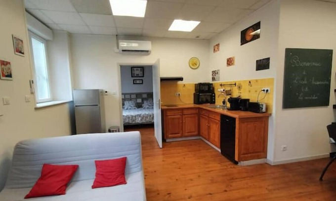 Laroque-d'Olmes Apartamento | L'école Buissonnière La Récréation 2 Personnes