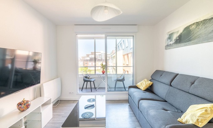 Courseulles-sur-Mer Apartamento | L’Écume de Courseulles - A 2min de la plage