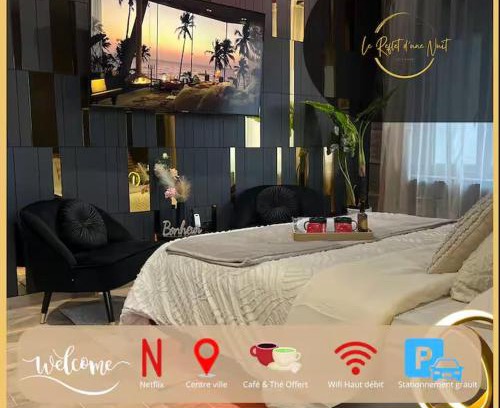 Sarrebourg Apartamento | L'élégance - Charme - Jacuzzi - -Secret- Parking