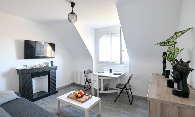 Ouistreham Apartamento | L'Évasion Normande - Appt à proximité de la plage
