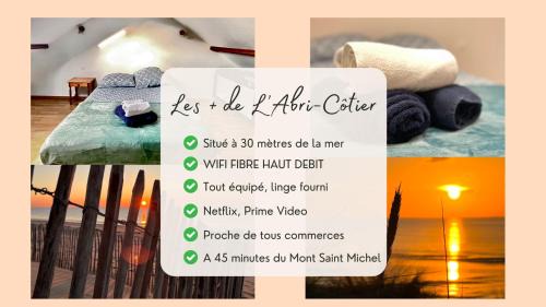 Hauteville-sur-Mer Casa | L’Abri-Côtier à 30 mètres de la mer