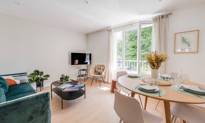 Annecy Apartamento | L'Annexe du 43 - Beautiful T3 for 4 people with balcony