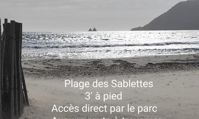 Les Sablettes Apartamento | L'antre de MER "Les pieds dans l'eau" - Vue mer - CLIM - Embarcadère - Plage de sable et restaurants à pied - Arrivée autonome dès 17H - Codes sur messagerie -