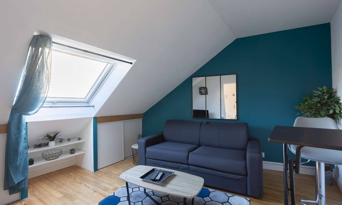 Republique Apartamento | L'appart K-bane -wifi Fibre- Checkin Auto- 2 p