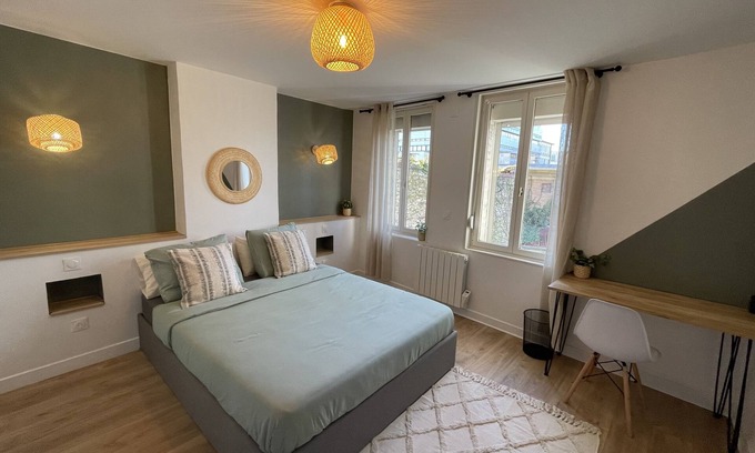 Douai Apartamento | L'Appartement Green Wood ★T2 cosy hyper center ★