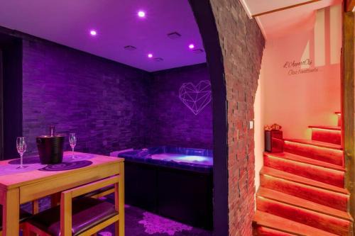 Tresserve Apartamento | L'AppartOsé, triplex jacuzzi, love room Aix-les-Bains