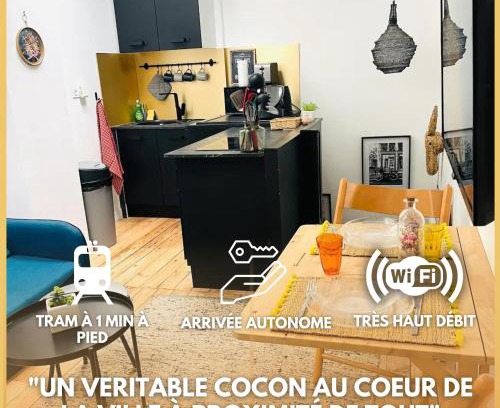 Talence Apartamento | L'Arôme - Studio intimiste à deux pas du tram et des facultés