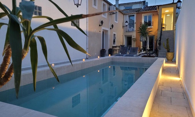 Bessan Casa | L Arancio - Centre village - Piscine - 4 pers