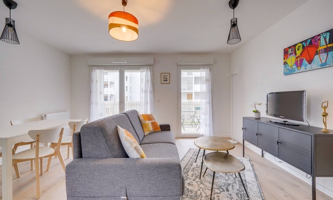 Merignac Apartamento | L'Arboresens - Appt avec terrasse et parking