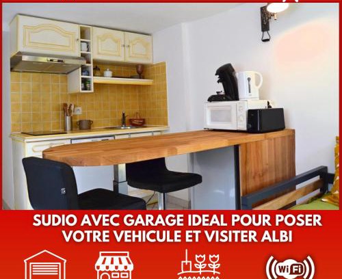 Albi Apartamento | L'atelier de Papy d'Albi - Parking - Centre Albi accessible à pied