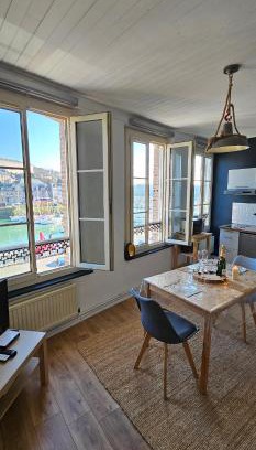 Saint-Valery-en-Caux Apartamento | L'atelier- Duplex Vue magnifique sur le port-