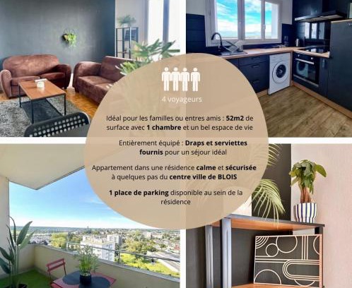 Blois Apartamento | L'atelier Panoramique
