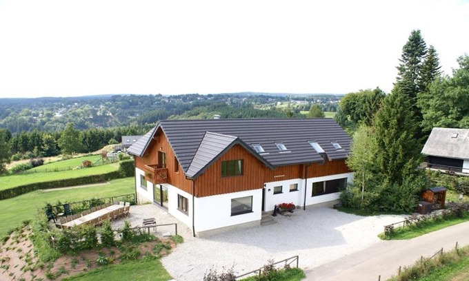 Chodes Casa | L'Aurore des Hautes Fagnes 30 pers- Malmedy, vue exceptionnelle, wellness