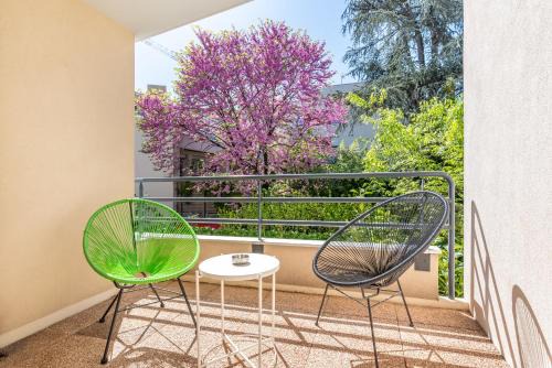 8th Arrondissement Apartamento | L'Azalée - 106m2 quartier Monplaisir Lyon 8