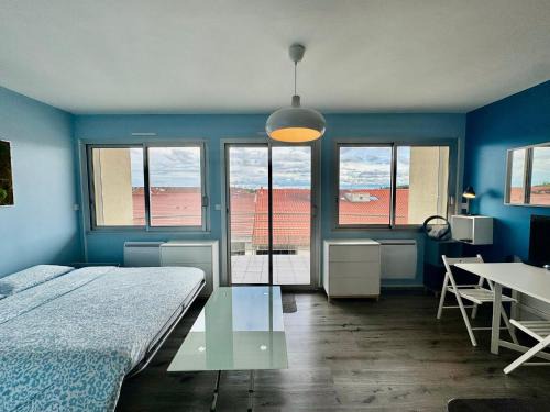 Meyzieu Apartamento | L'azur cosy studio Meyzieu