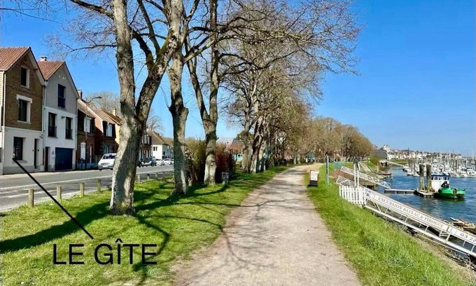 Saint-Valery-sur-Somme Casa | L'Ecluse de Louise VUE SUR BAIE