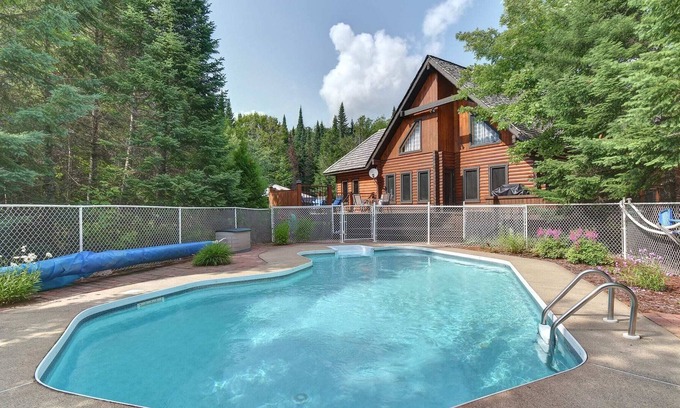 Saint-Faustin-Lac-Carre Chalet De Esquí | L'Eden CITQ#304470 Su