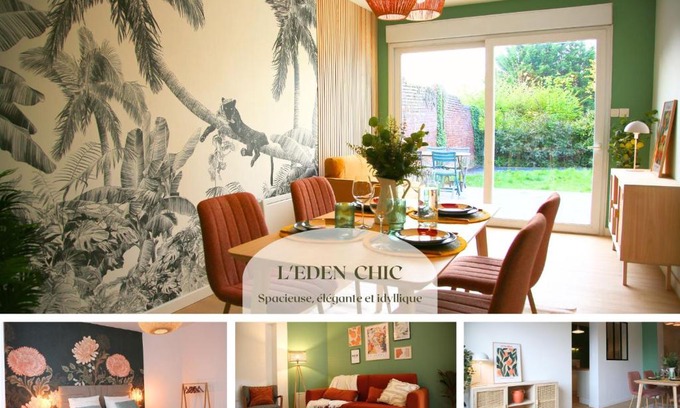Arras Apartamento | L'Eden Chic - Balneo - Jardin - Parking gratuit