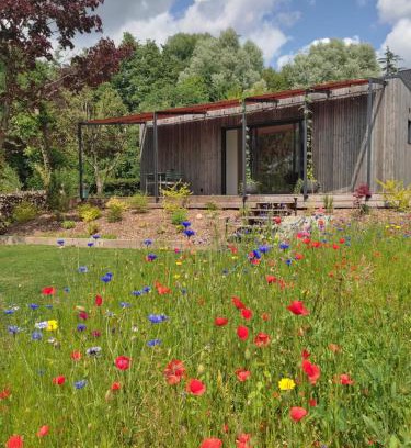 Saint-Jans-Cappel Casa | L'Ermitage - L'écolodge des Monts des Flandres - Au coeur de 800m2 de jardin privé