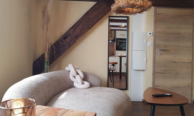 Liepvre Apartamento | Le Cocon-Apartamento-Rural-Baño con bañera