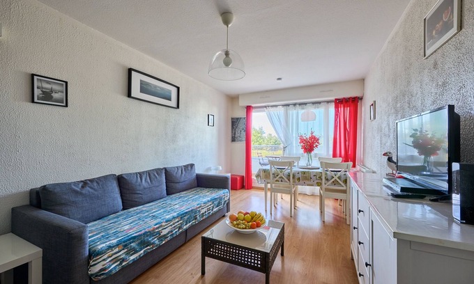 Courseulles-sur-Mer Apartamento | L'Escale du Cap Horn - Appt 4p, à 1km de la mer