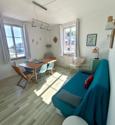 Veules-les-Roses Apartamento | L'escale Jolie appartement avec vue mer