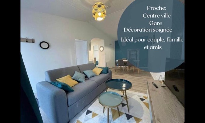 La Rochelle Apartamento | L'escapade de Rompsay Cosy & Moderne