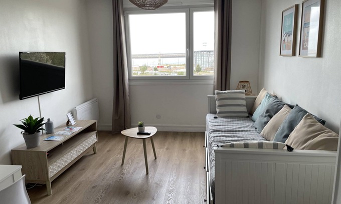 Port Apartamento | L'escapade-Apartamento-Baño con bañera-Vista a la playa