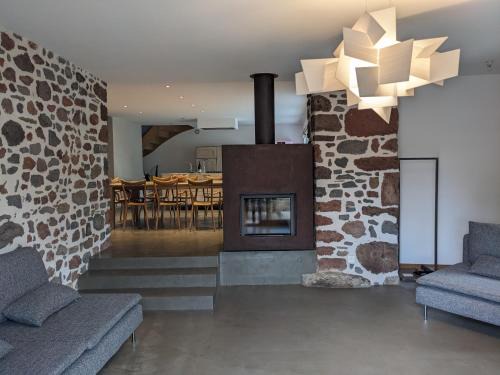 Saint-Just-pres-Brioude Casa | L'Etable - Le Hameau des Volcans, Maison de Vacances Luxe & Confort