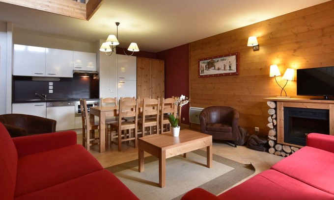 Sainte-Foy-Tarentaise Apartamento | Apartamento ∙ 3 habitaciones ∙ 8 personas