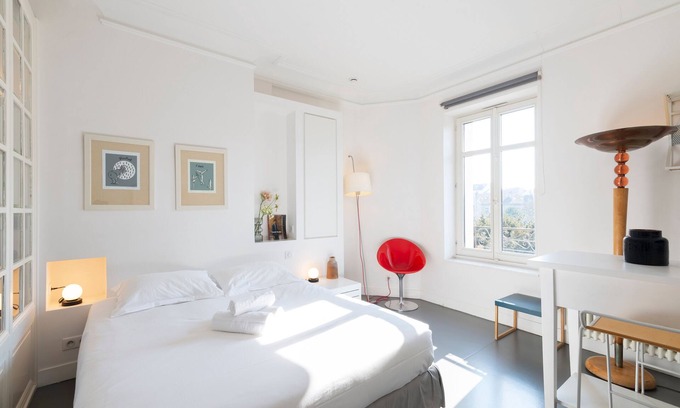 Nancy City Centre Apartamento | L'Hôtel Particulier - La chambre de Juliette