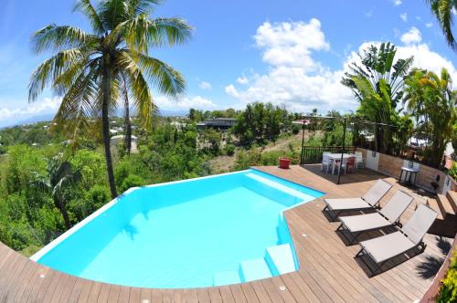 Le Gosier Apartamento | L'Hacienda - Vue Mer et piscine privée