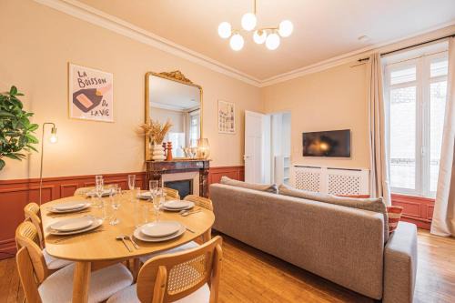 Laon Sud Apartamento | L'haussmannien - Spacieux 4 chambres - Centre - Gare