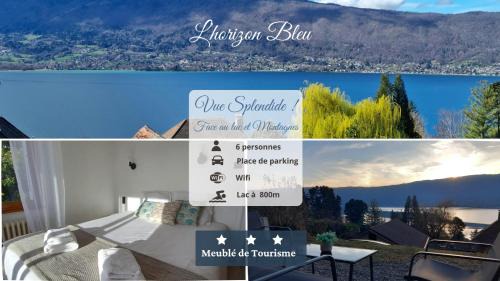Veyrier-du-Lac Apartamento | L'Horizon Bleu, Splendide vue sur le Lac Annecy, à 3mn du Lac