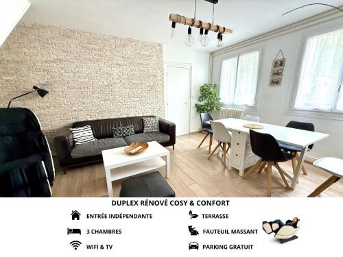 Samois-sur-Seine Apartamento | L'IDEAL cosy & cocooning proche de Fontainebleau