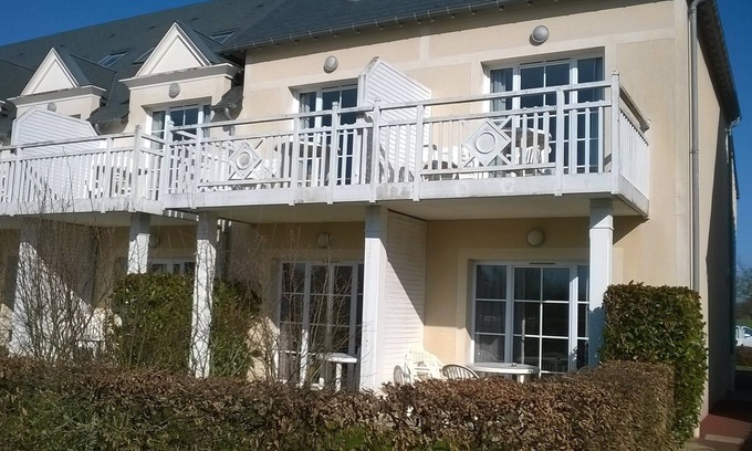Port-en-Bessin-Huppain Apartamento | Isla de los Niños, ideal para la familia.