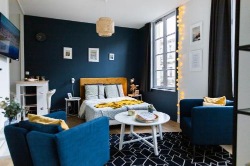 Fontenay-le-Comte Apartamento | L'inattendu/Studio équipé et confortable