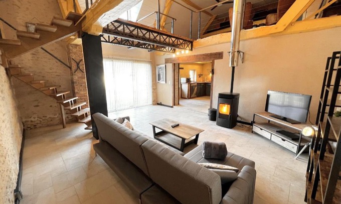 Thorigne-sur-Due Casa | L'Industriel - Jardin - 6 personnes - Rêve au Mans