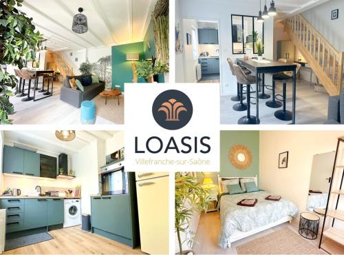 Villefranche-sur-Saone Apartamento | L'Oasis-T4 Duplex Calme Hypercentre Proche Rue Nat