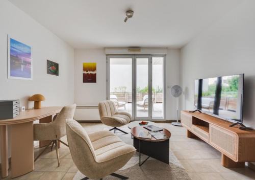 Toulouse South-East Apartamento | L'Oasis Toulousaine - Grande Terrasse Végétalisée