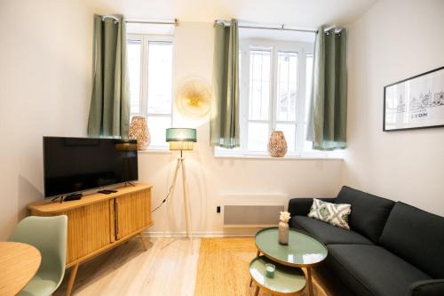 Terreaux - Bat d'argent Apartamento | L'Opéra 2 - RDC - Joli studio Hôtel de Ville